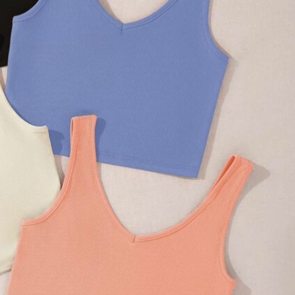 SHEIN Cropped Tanks